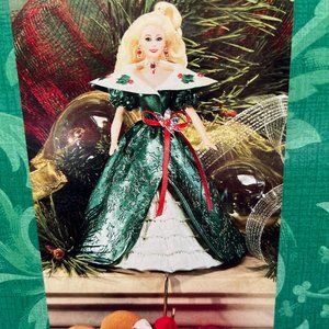 Hallmark 1996 Holiday Barbie Stocking Hanger